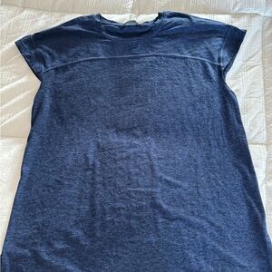 Oiselle Lux Performance Shirt Blue Size 4